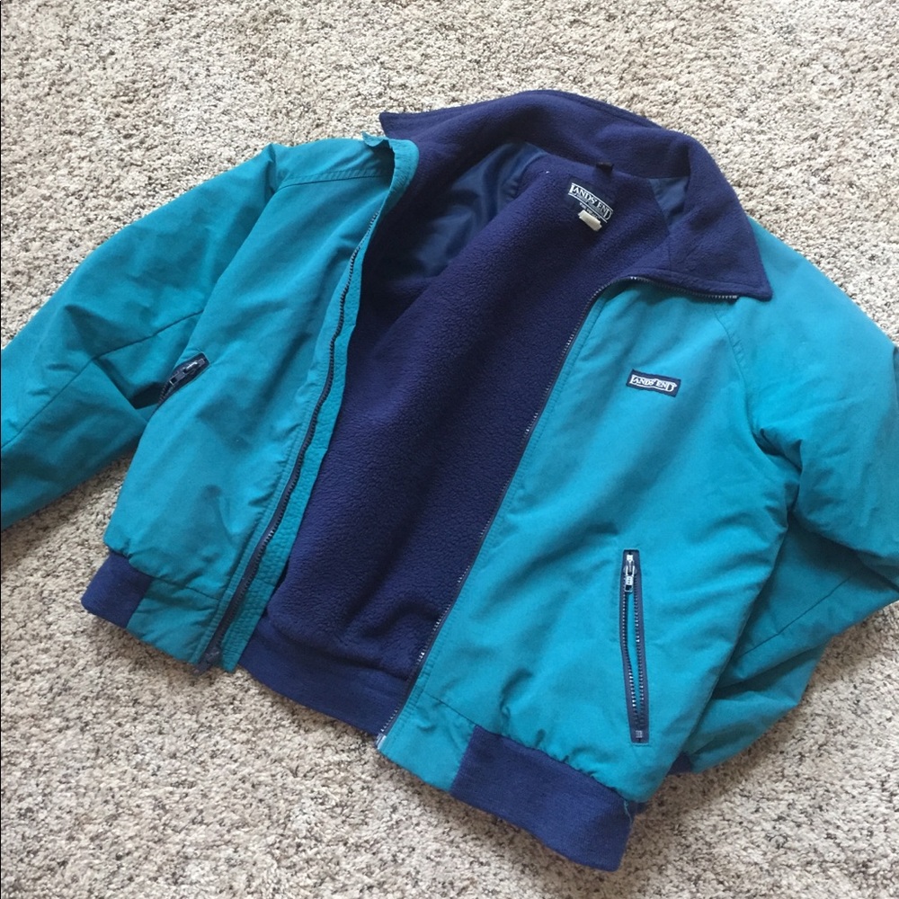 VINTAGE LANDS END WINTER JACKET